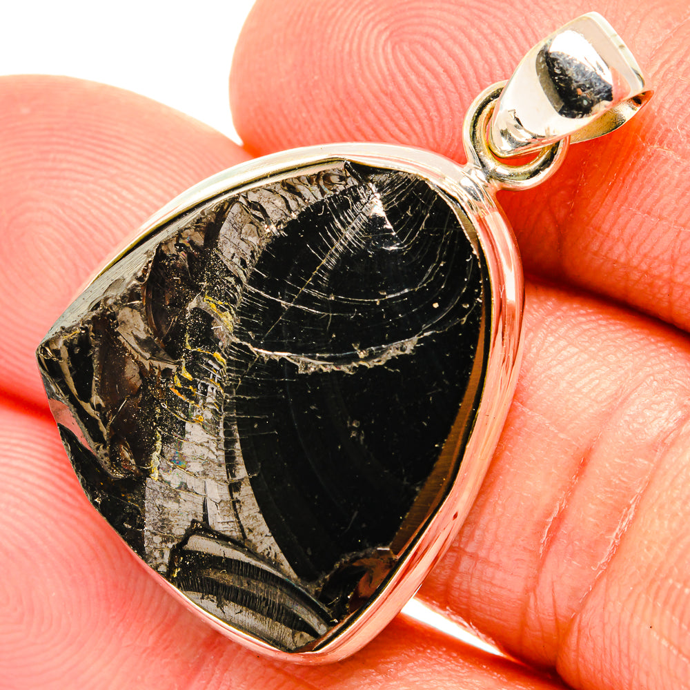 Shungite Pendants handcrafted by Anasilvercos - PD27691