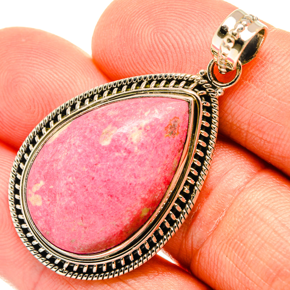 Thulite Pendants handcrafted by Anasilvercos - PD27694