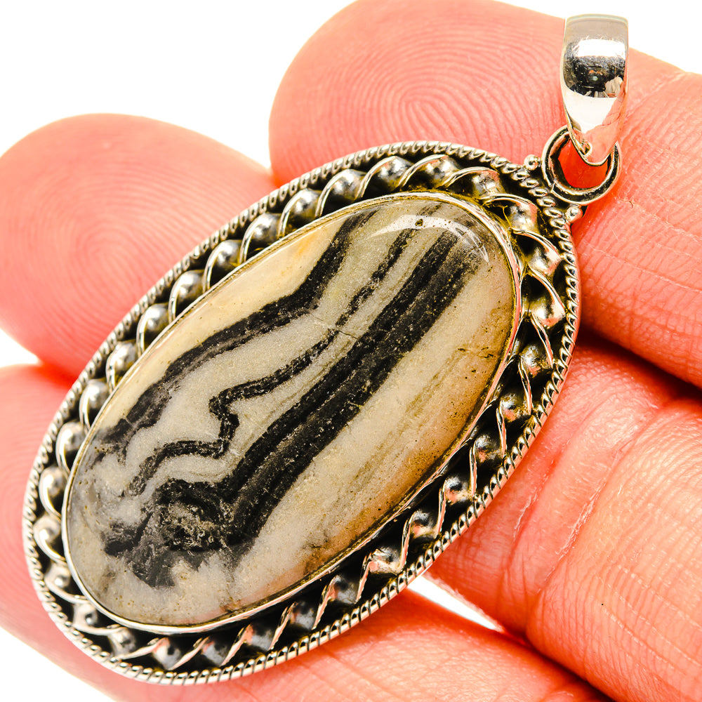 Pinolith Jasper Pendants handcrafted by Anasilvercos - PD27701