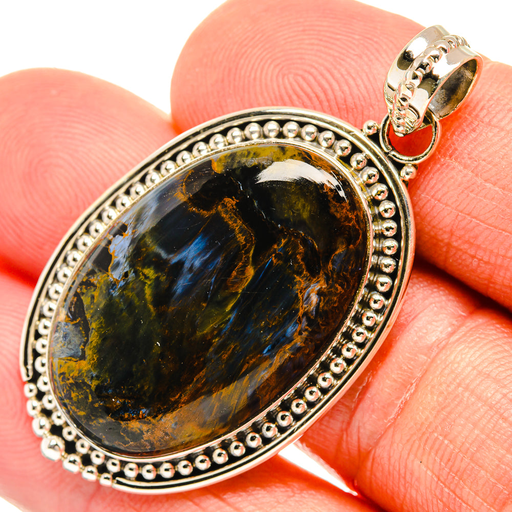 Pietersite Pendants handcrafted by Anasilvercos - PD27708