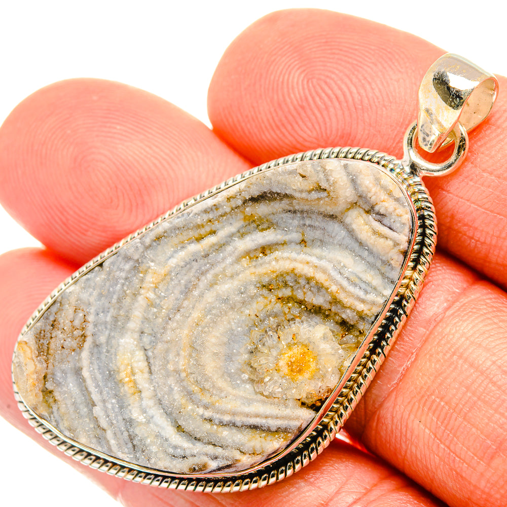 Desert Druzy Pendants handcrafted by Anasilvercos - PD27713