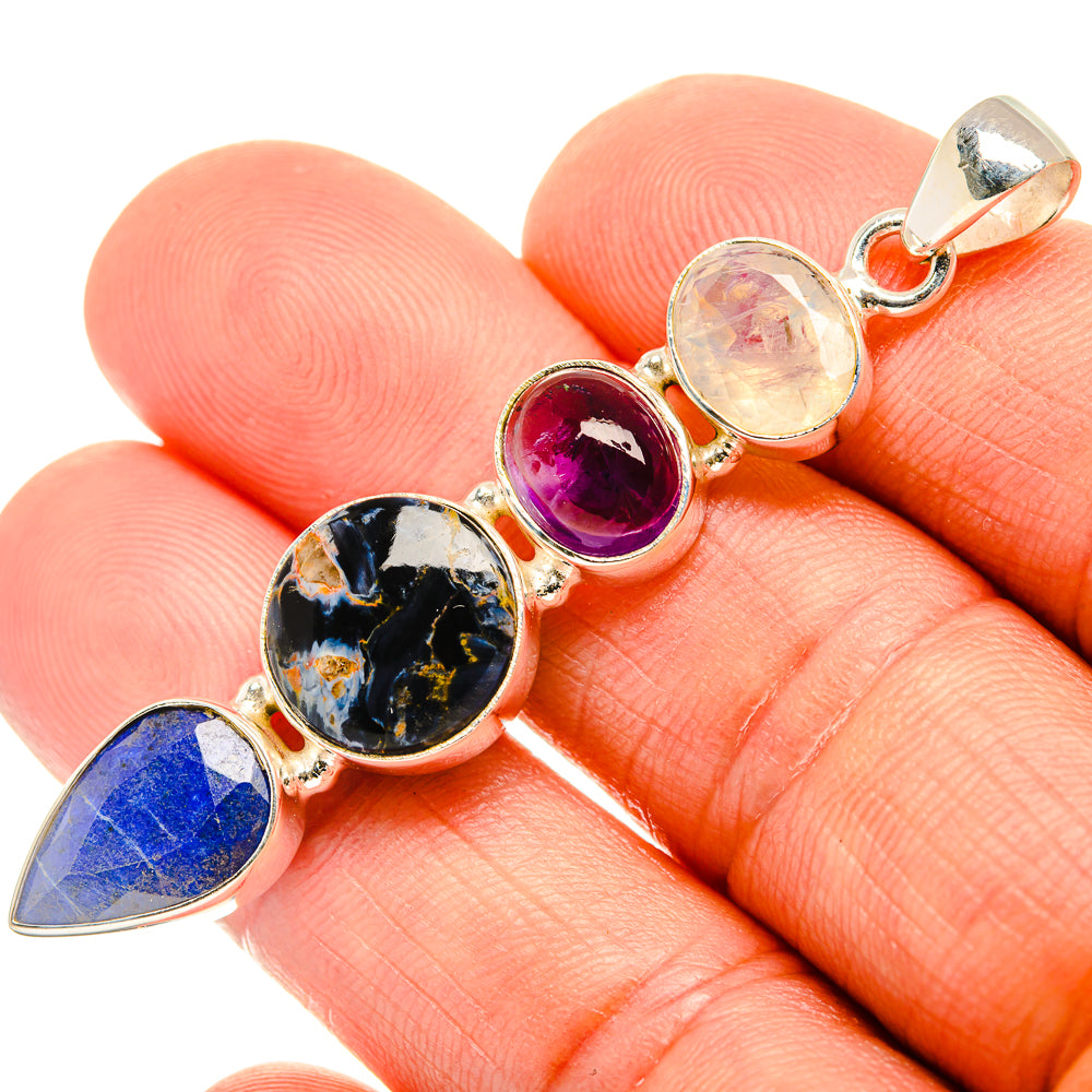Pietersite Pendants handcrafted by Anasilvercos - PD27736