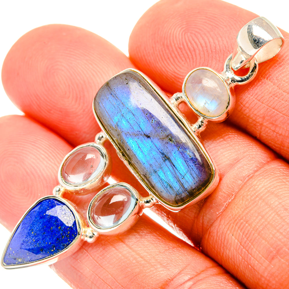 Labradorite Pendants handcrafted by Anasilvercos - PD27753