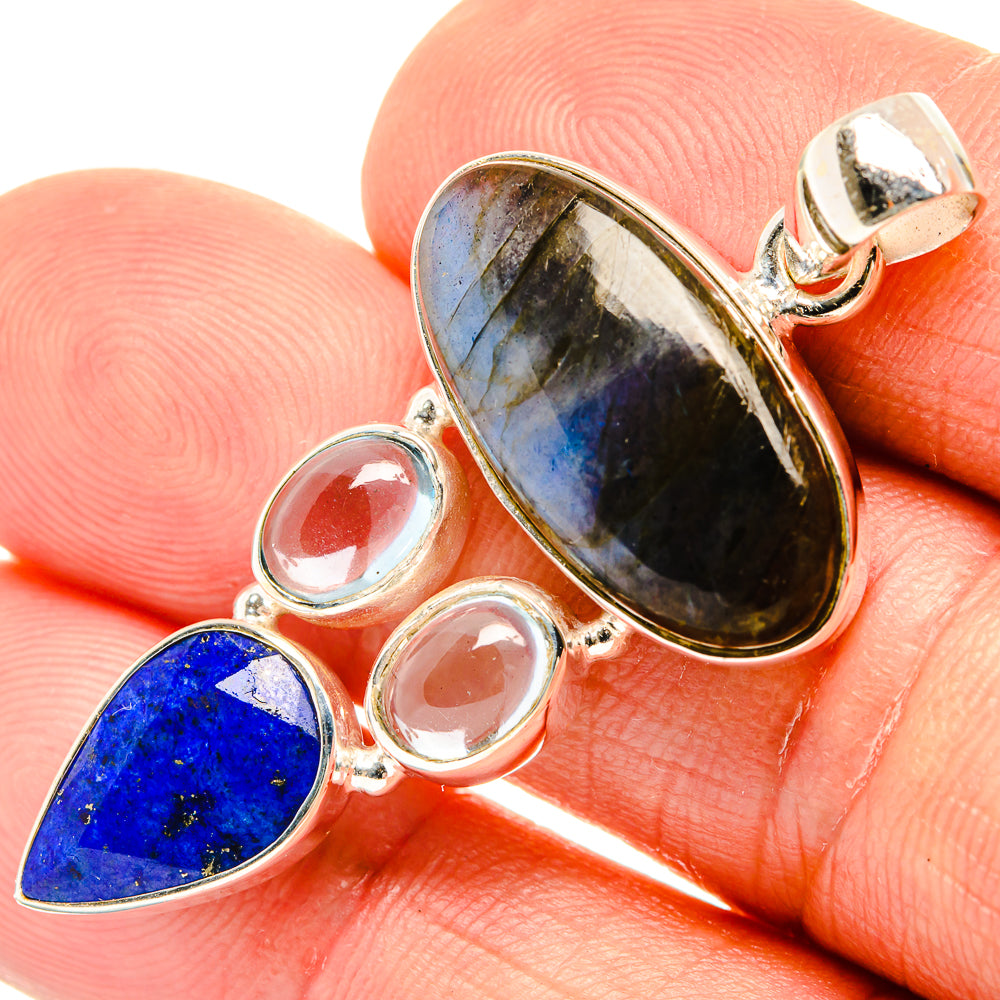 Labradorite Pendants handcrafted by Anasilvercos - PD27754
