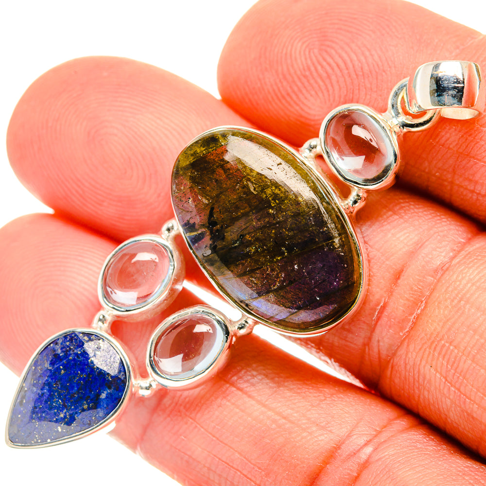 Labradorite Pendants handcrafted by Anasilvercos - PD27758