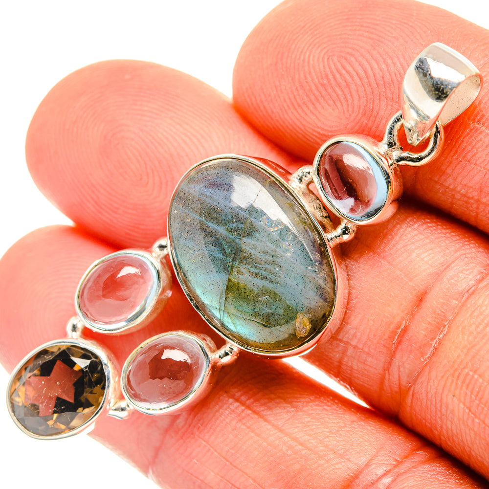 Labradorite Pendants handcrafted by Anasilvercos - PD27763
