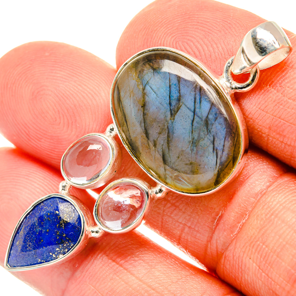 Labradorite Pendants handcrafted by Anasilvercos - PD27764