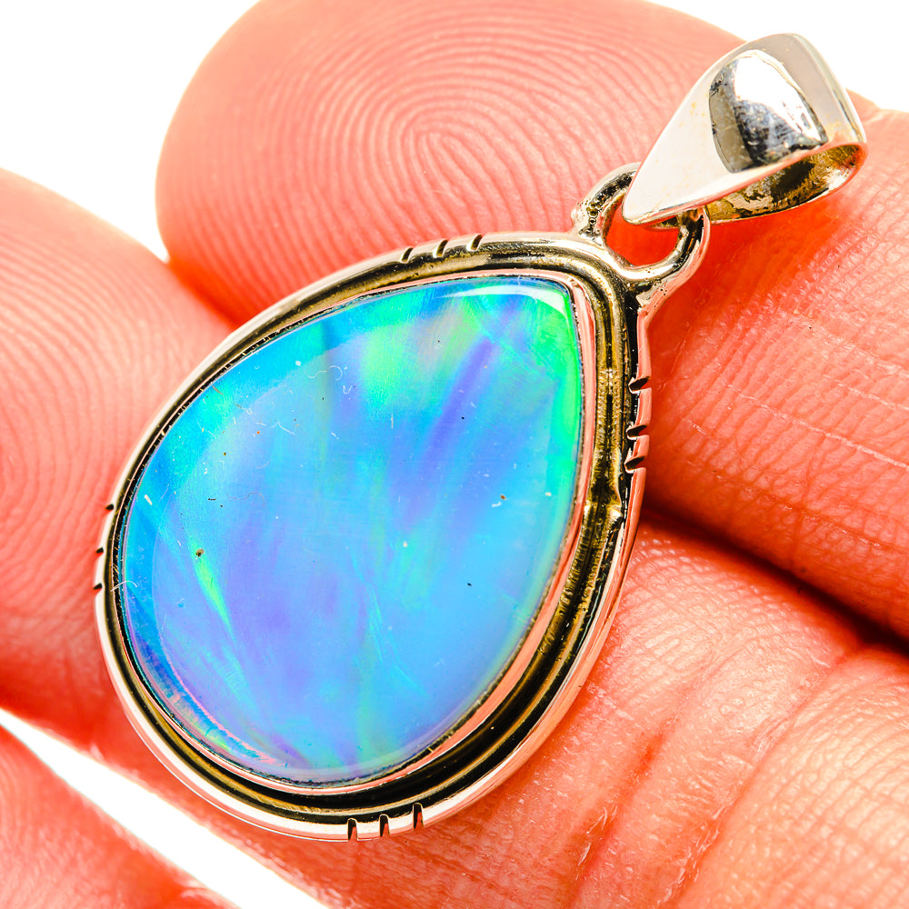 Aura Opal Pendants handcrafted by Anasilvercos - PD27775