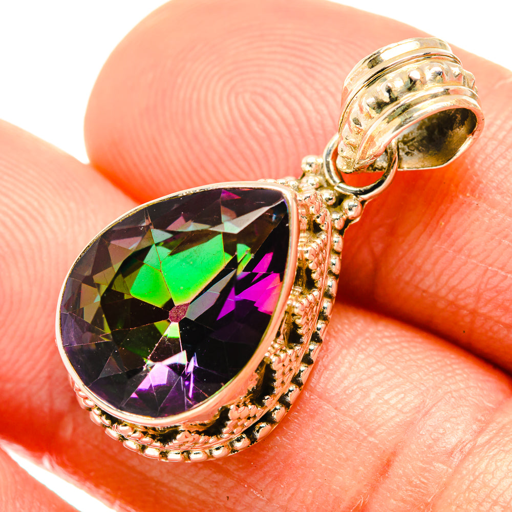 Mystic Topaz Pendants handcrafted by Anasilvercos - PD27791