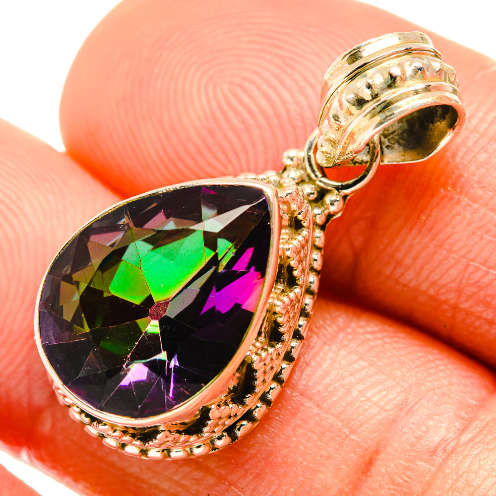 Mystic Topaz Pendants handcrafted by Anasilvercos - PD27792