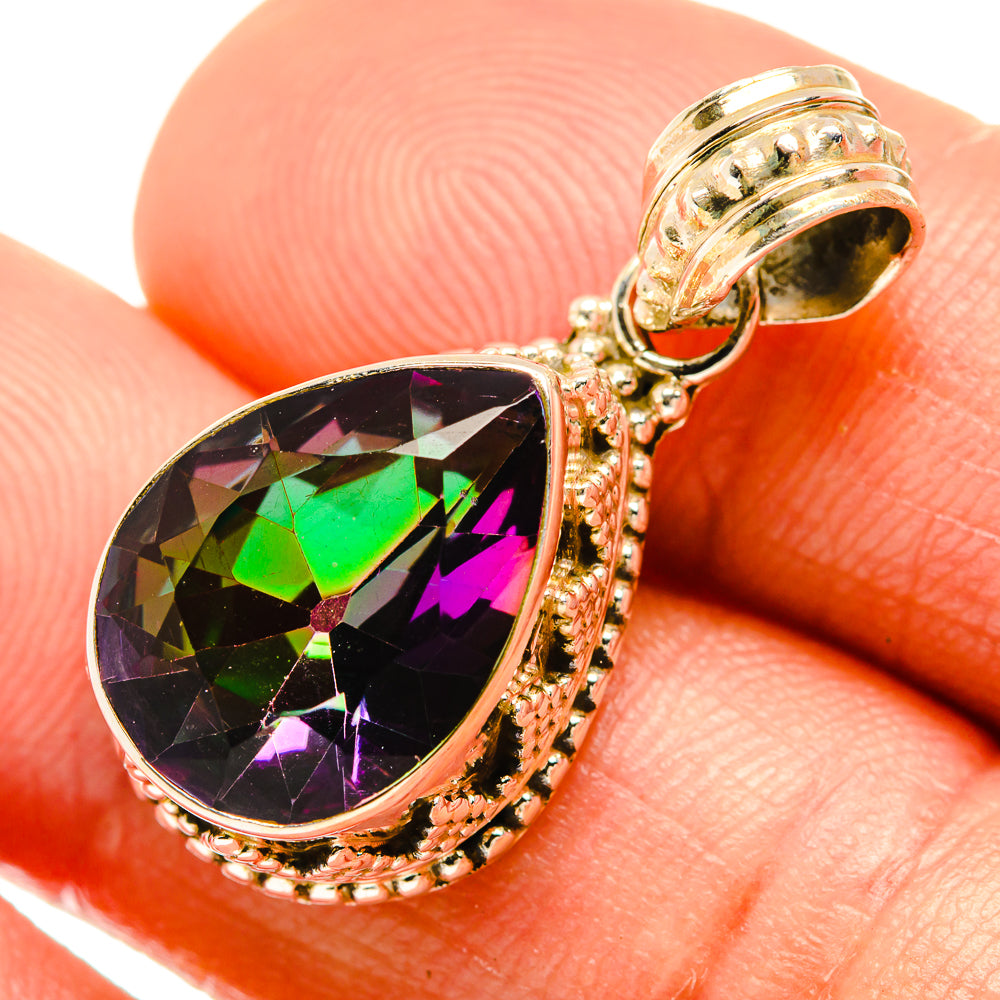 Mystic Topaz Pendants handcrafted by Anasilvercos - PD27793