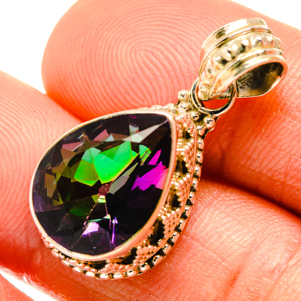 Mystic Topaz Pendants handcrafted by Anasilvercos - PD27794