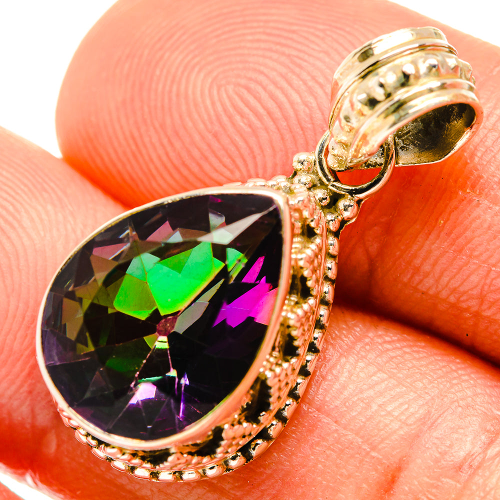Mystic Topaz Pendants handcrafted by Anasilvercos - PD27796