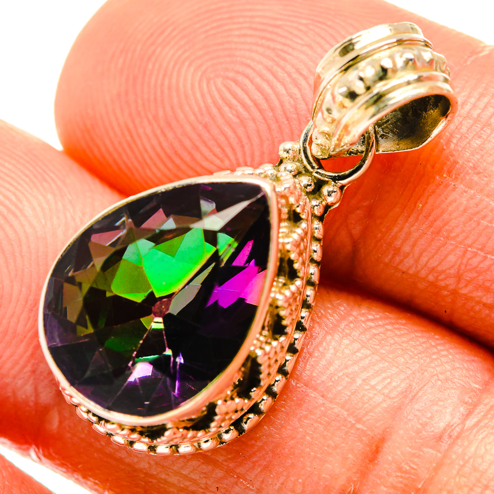 Mystic Topaz Pendants handcrafted by Anasilvercos - PD27798