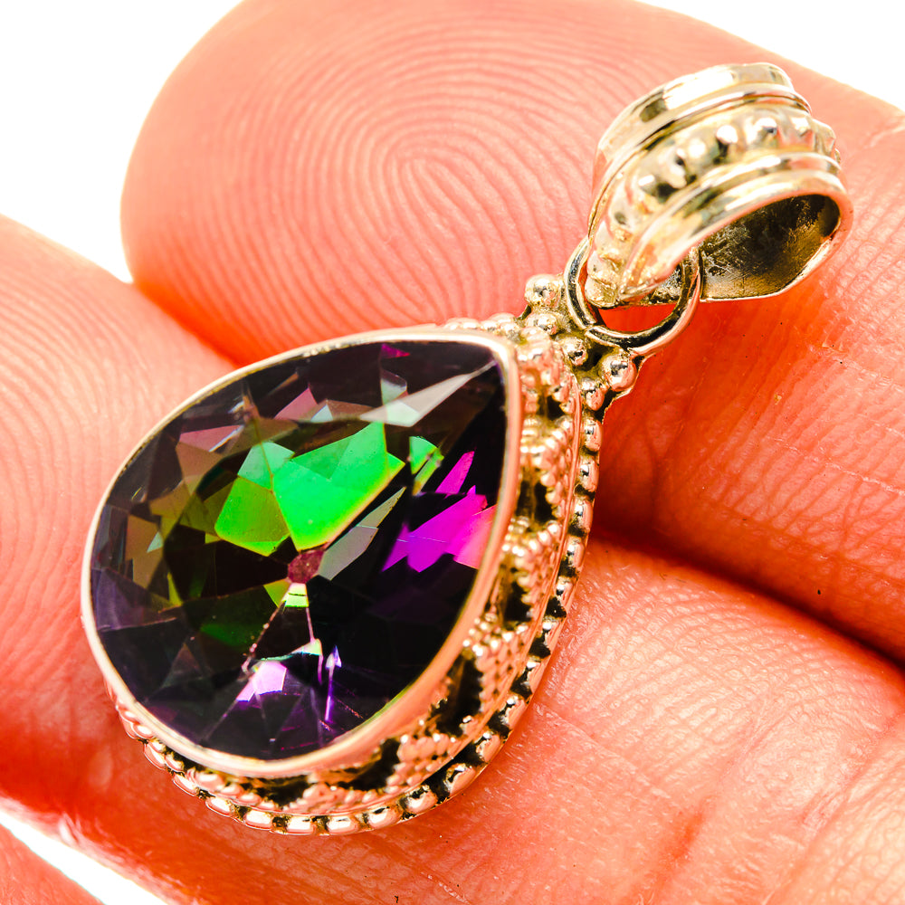 Mystic Topaz Pendants handcrafted by Anasilvercos - PD27799
