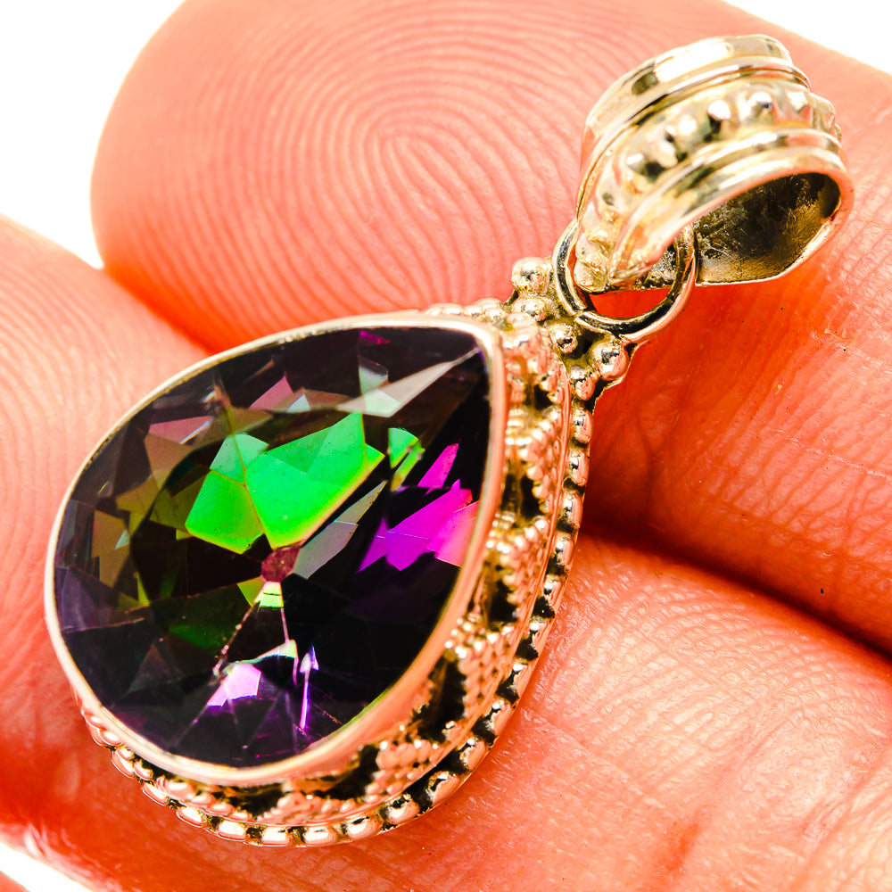Mystic Topaz Pendants handcrafted by Anasilvercos - PD27800