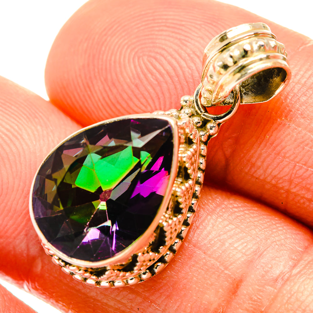 Mystic Topaz Pendants handcrafted by Anasilvercos - PD27802