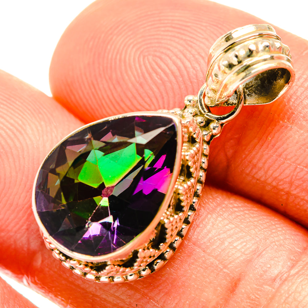 Mystic Topaz Pendants handcrafted by Anasilvercos - PD27805