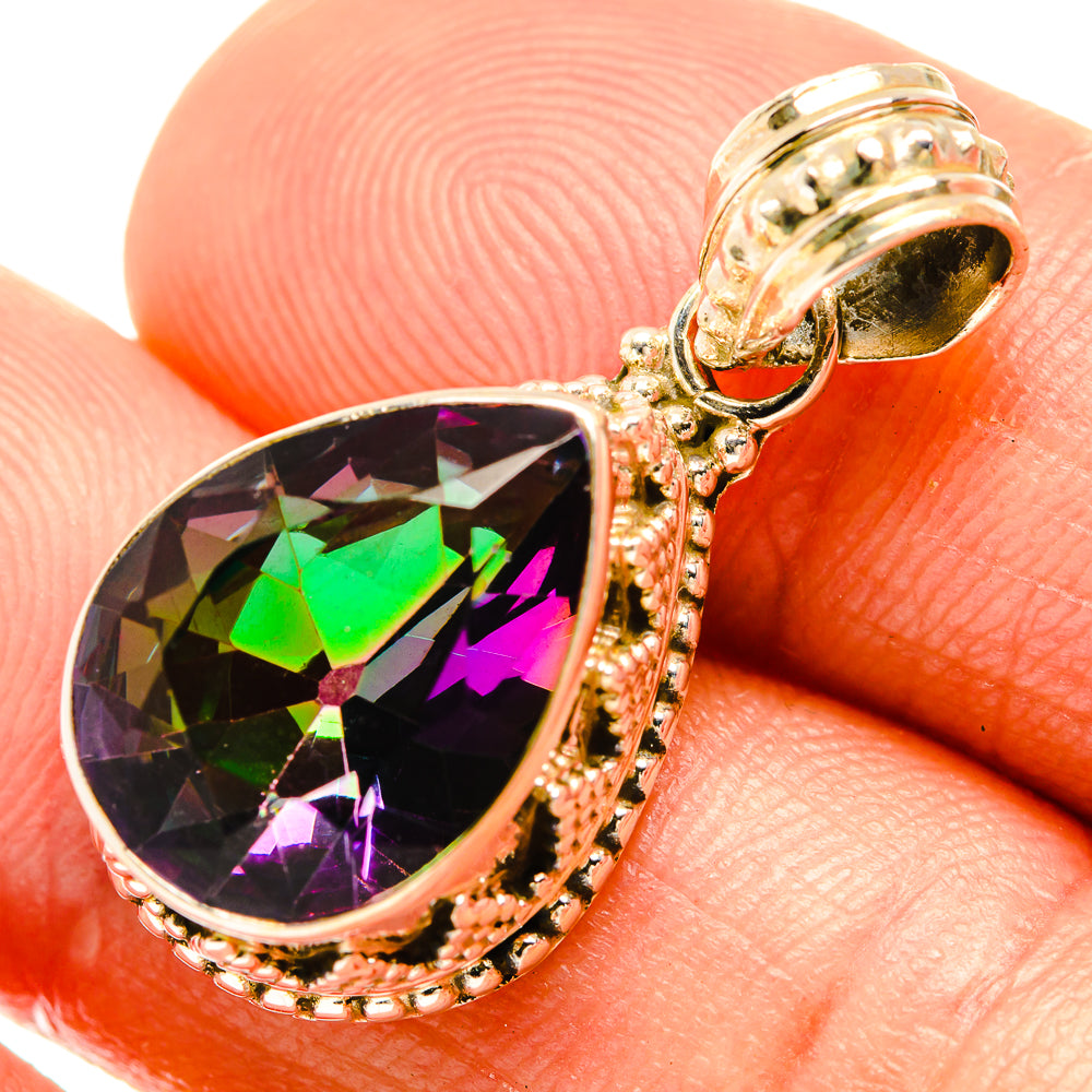 Mystic Topaz Pendants handcrafted by Anasilvercos - PD27806