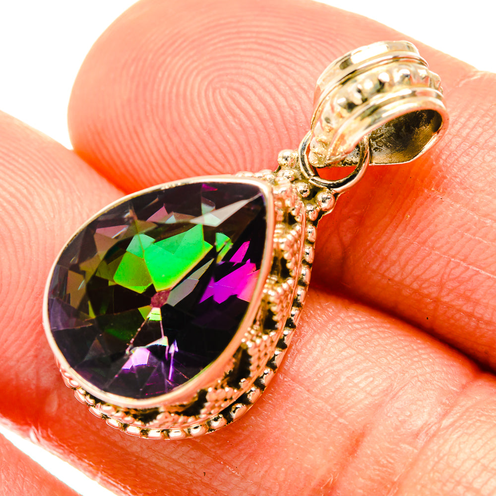 Mystic Topaz Pendants handcrafted by Anasilvercos - PD27807
