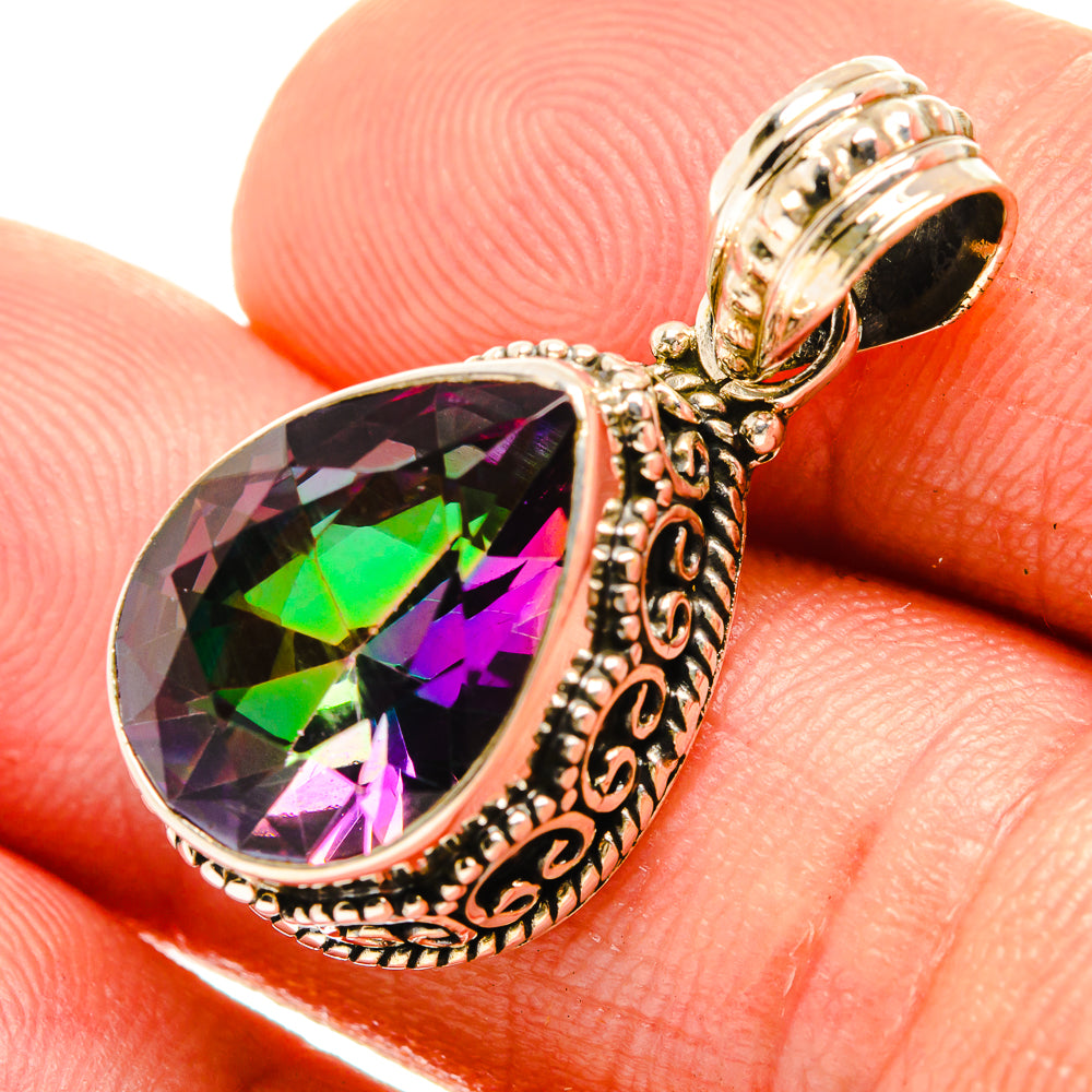Mystic Topaz Pendants handcrafted by Anasilvercos - PD27810