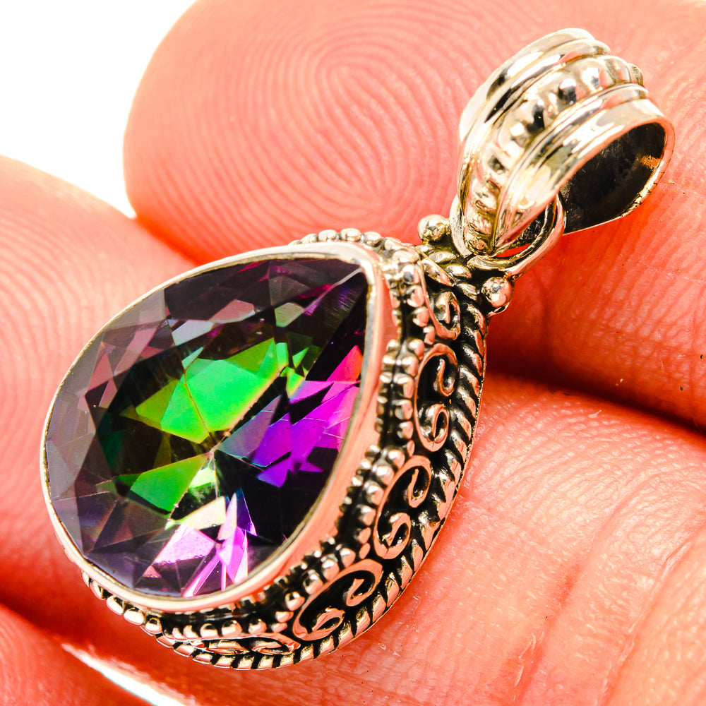 Mystic Topaz Pendants handcrafted by Anasilvercos - PD27811