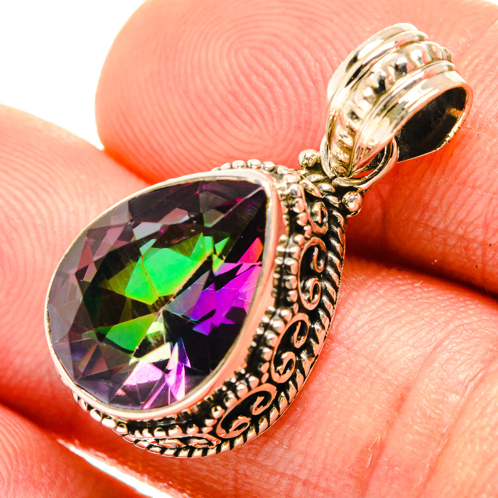 Mystic Topaz Pendants handcrafted by Anasilvercos - PD27816