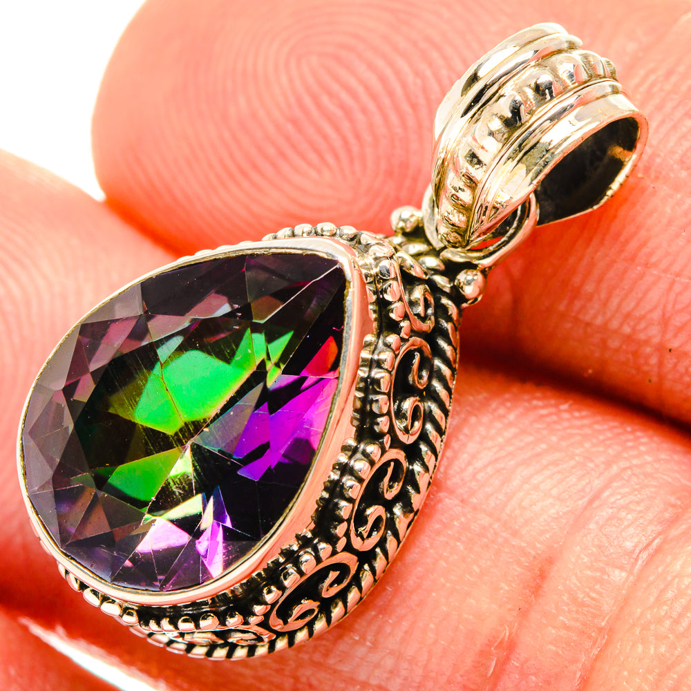 Mystic Topaz Pendants handcrafted by Anasilvercos - PD27825