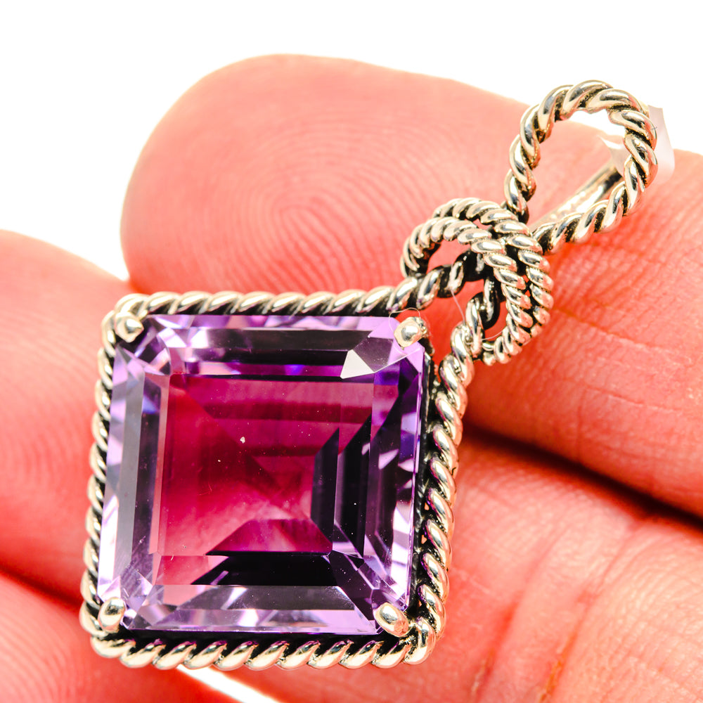 Amethyst Pendants handcrafted by Anasilvercos - PD27884
