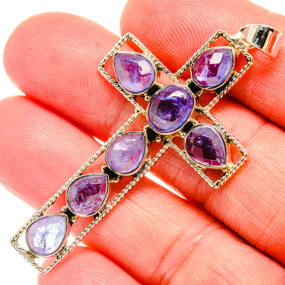 Tanzanite Pendants handcrafted by Anasilvercos - PD27905