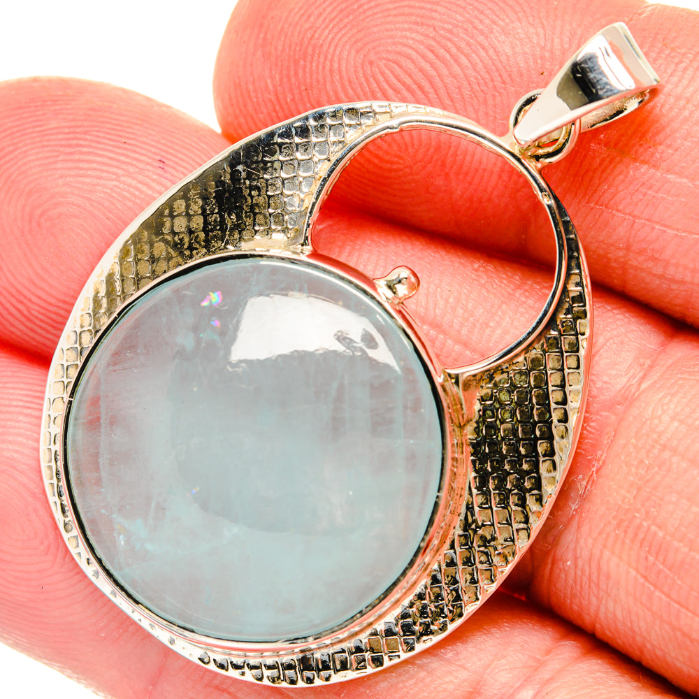 Aquamarine Pendants handcrafted by Anasilvercos - PD27921