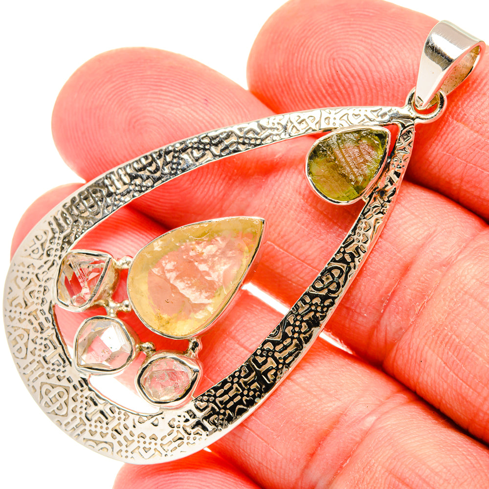 Citrine Pendants handcrafted by Anasilvercos - PD27924