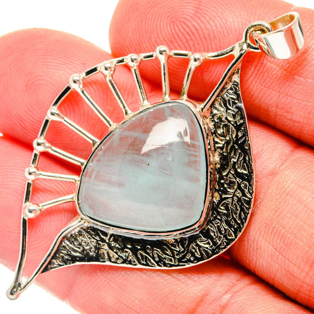 Aquamarine Pendants handcrafted by Anasilvercos - PD27927