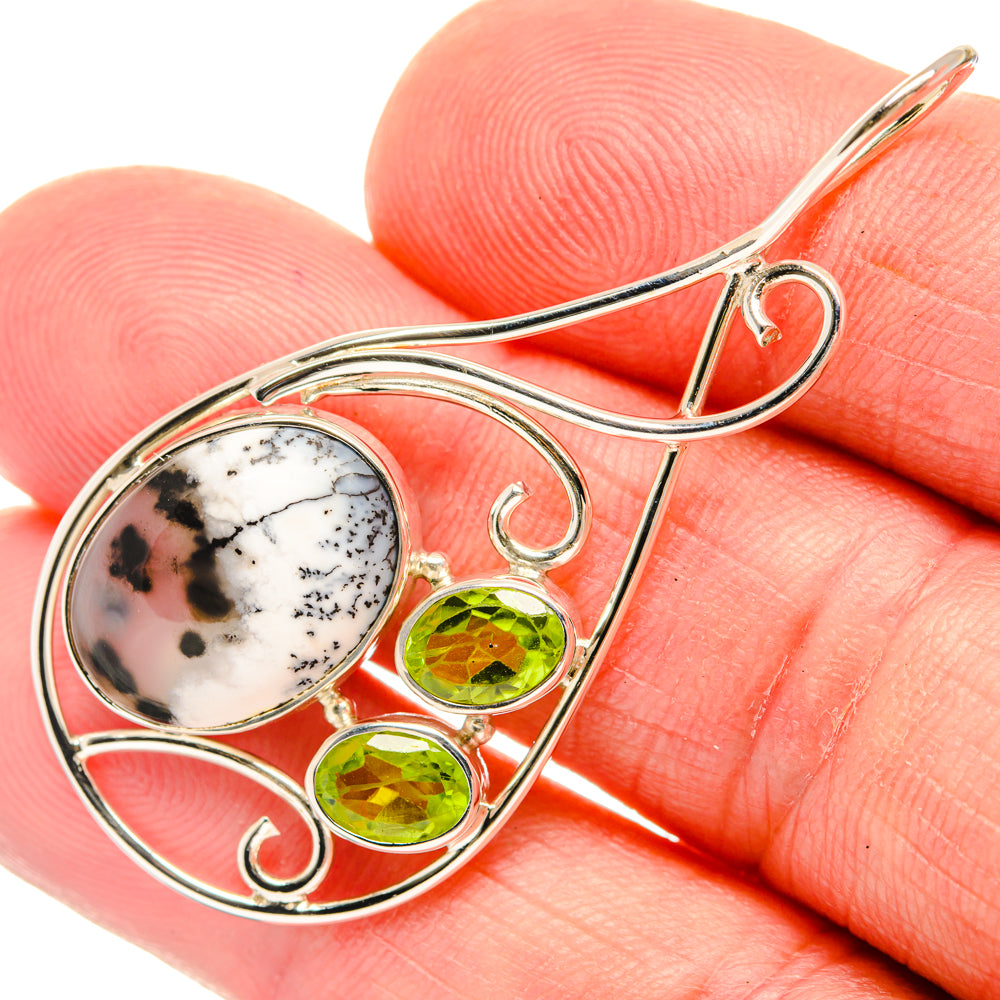 Dendritic Opal Pendants handcrafted by Anasilvercos - PD27937