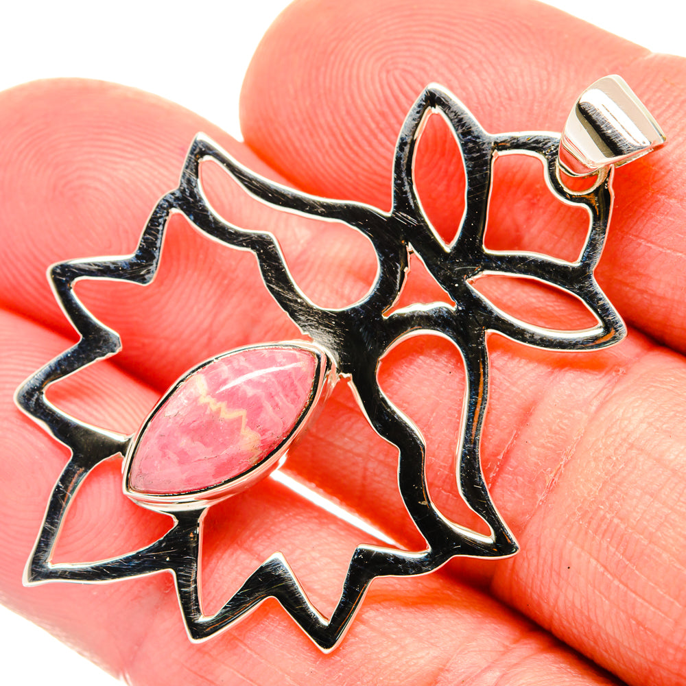 Rhodochrosite Pendants handcrafted by Anasilvercos - PD27944