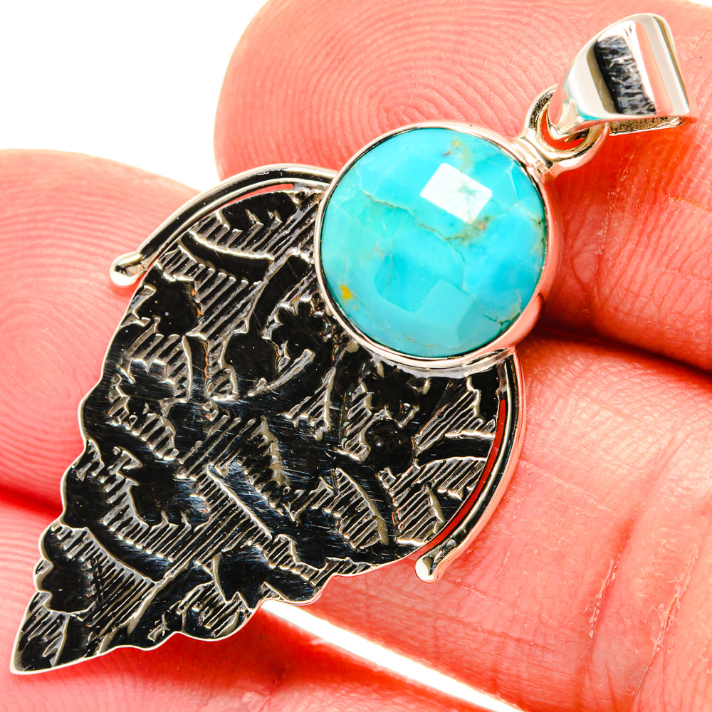 Chrysocolla Pendants handcrafted by Anasilvercos - PD27972