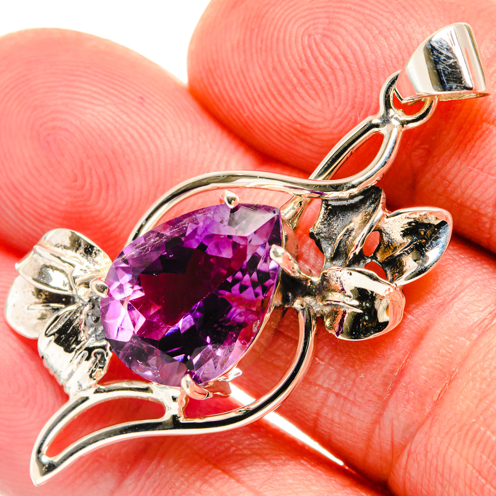 Amethyst Pendants handcrafted by Anasilvercos - PD28009