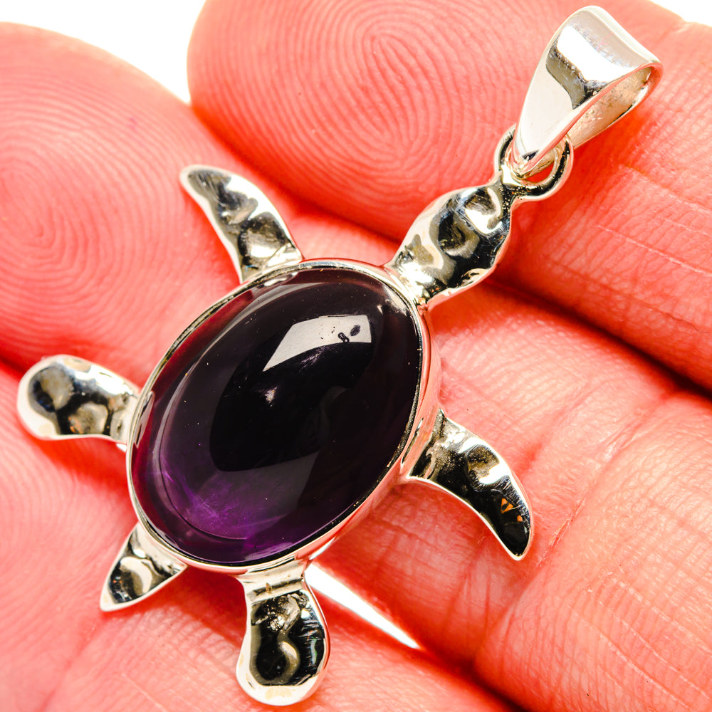 Amethyst Pendants handcrafted by Anasilvercos - PD28025