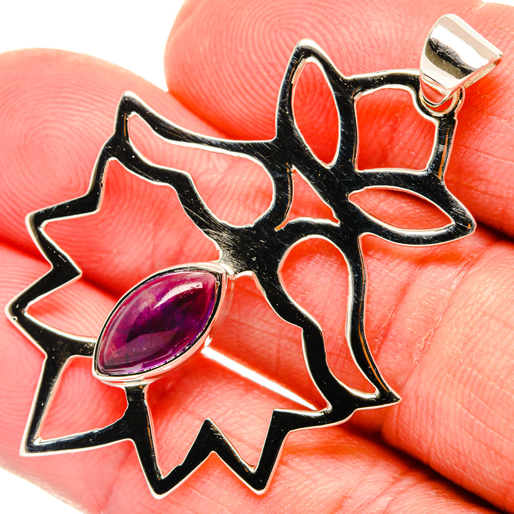 Amethyst Pendants handcrafted by Anasilvercos - PD28045