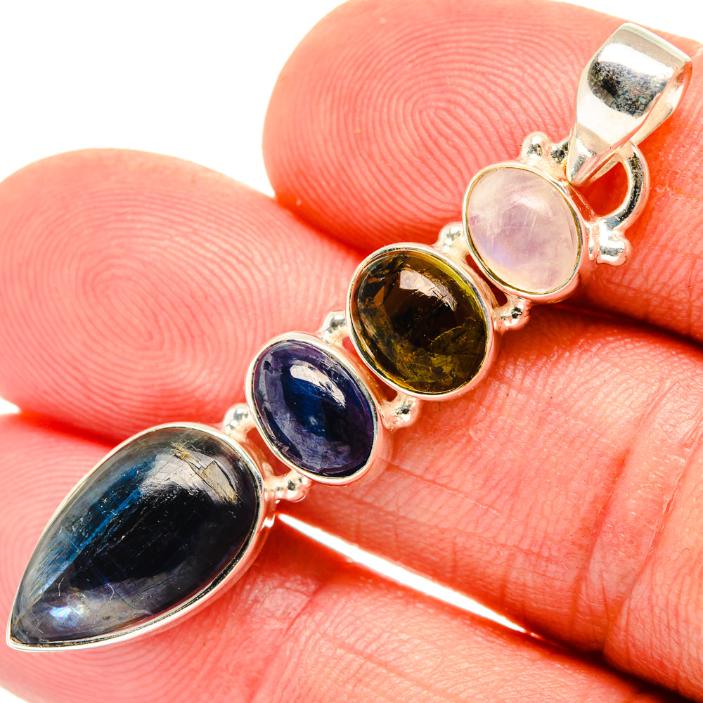 Kyanite Pendants handcrafted by Anasilvercos - PD28076