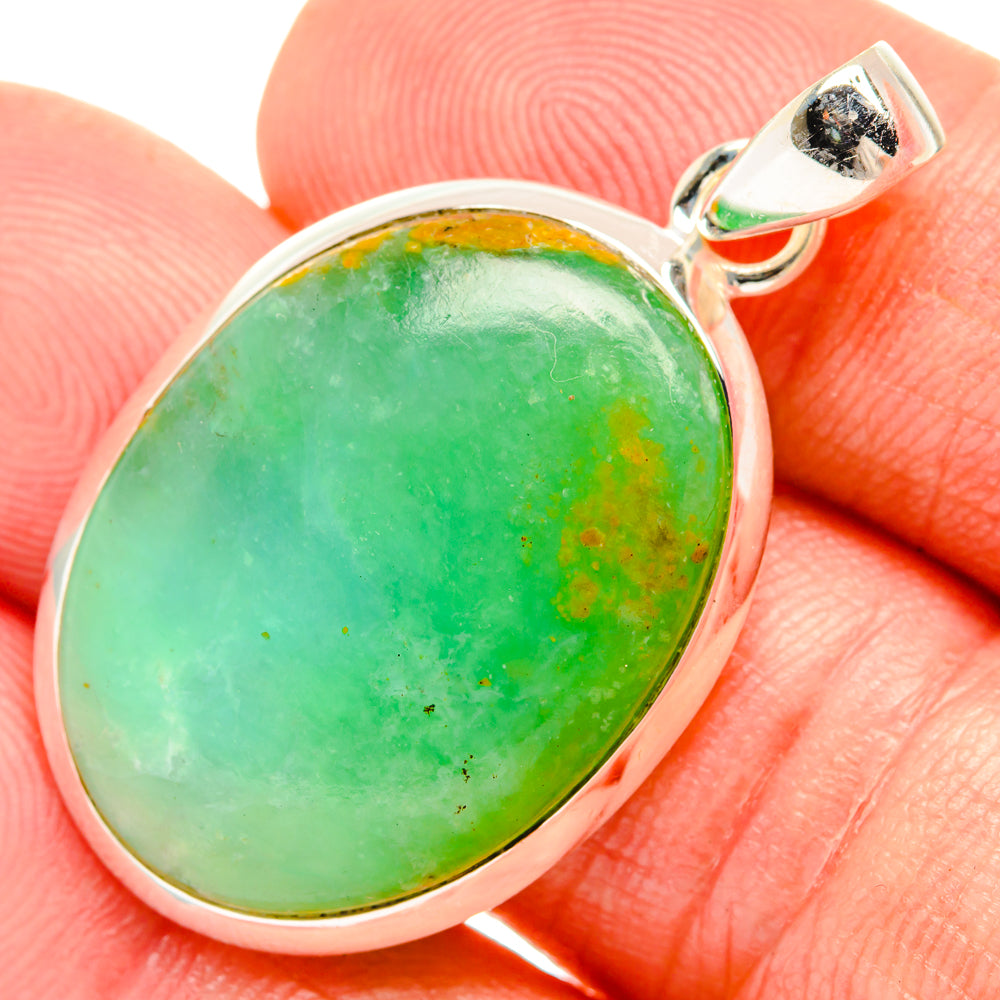 Peruvian Opal Pendants handcrafted by Anasilvercos - PD28085