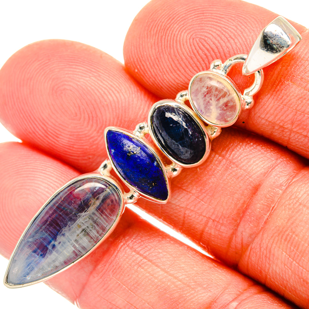 Kyanite Pendants handcrafted by Anasilvercos - PD28090