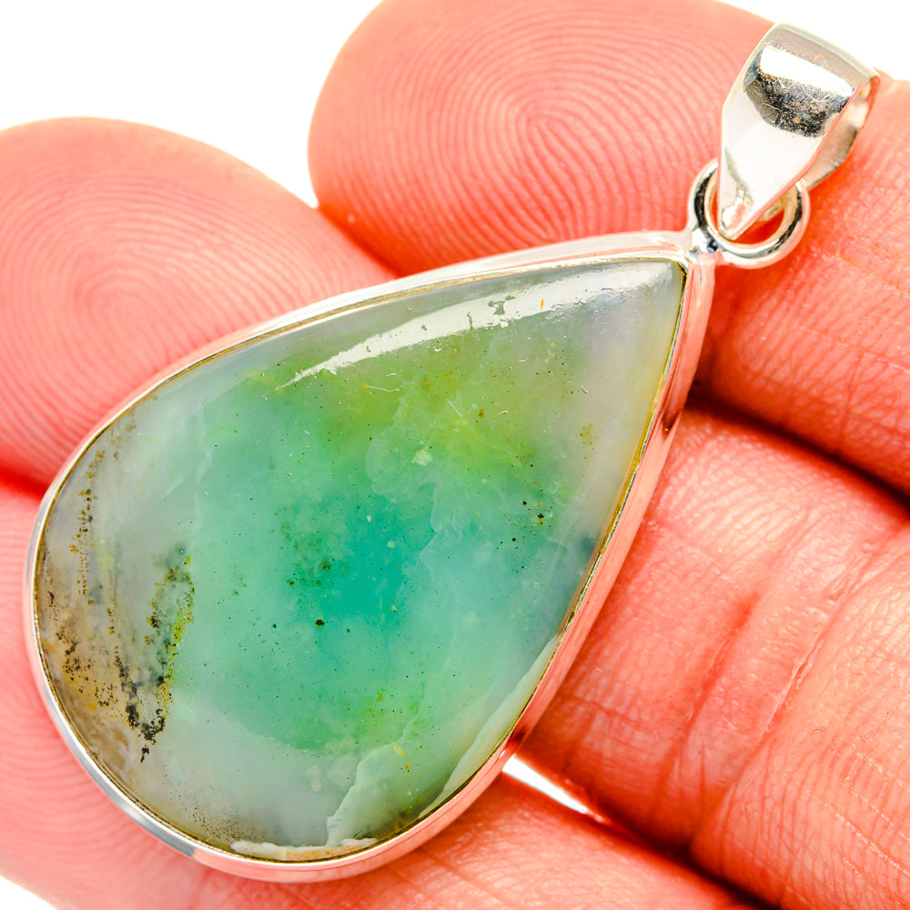 Peruvian Opal Pendants handcrafted by Anasilvercos - PD28095