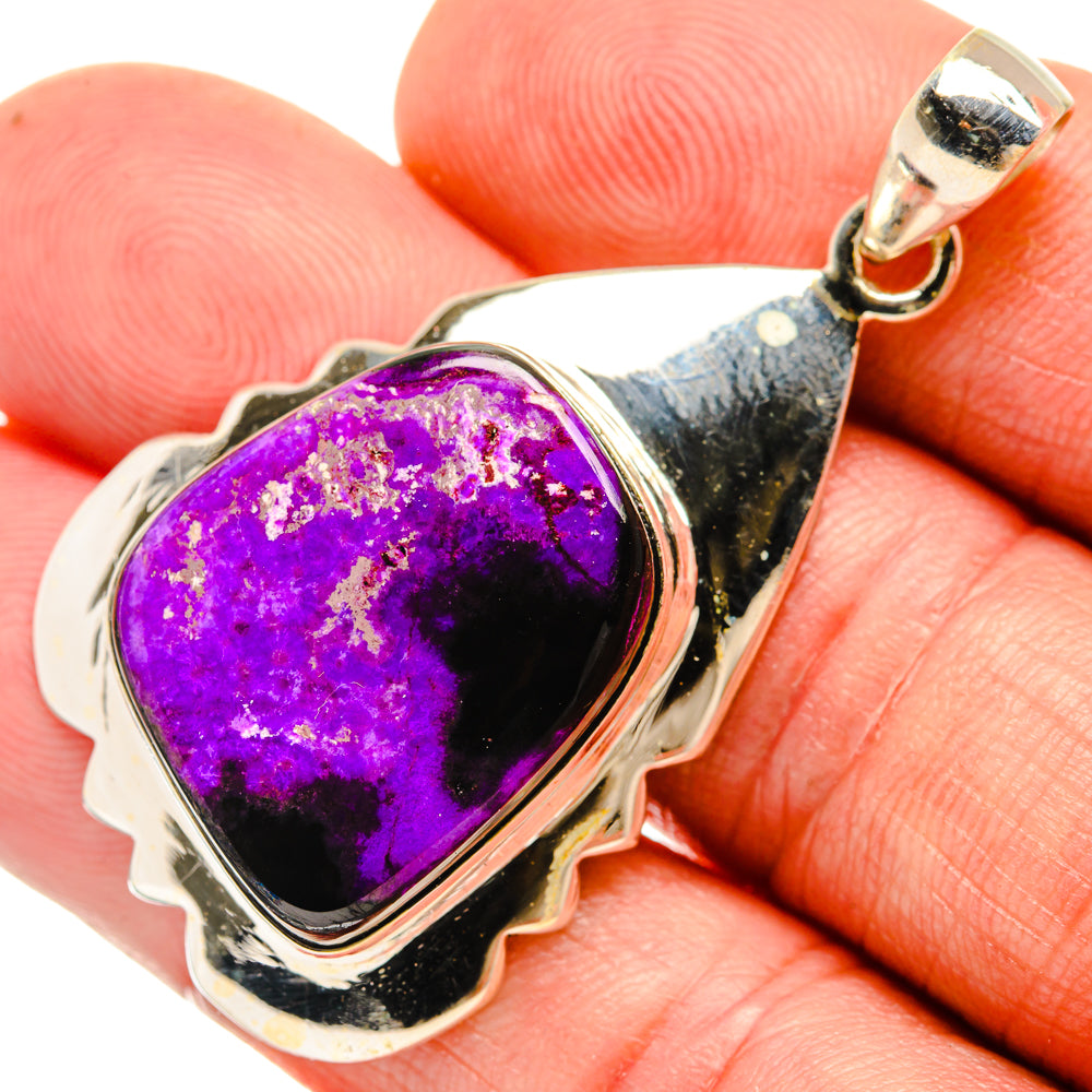 Sugilite Pendants handcrafted by Anasilvercos - PD28105