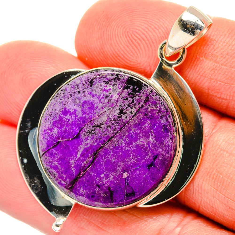 Sugilite Pendants handcrafted by Anasilvercos - PD28106
