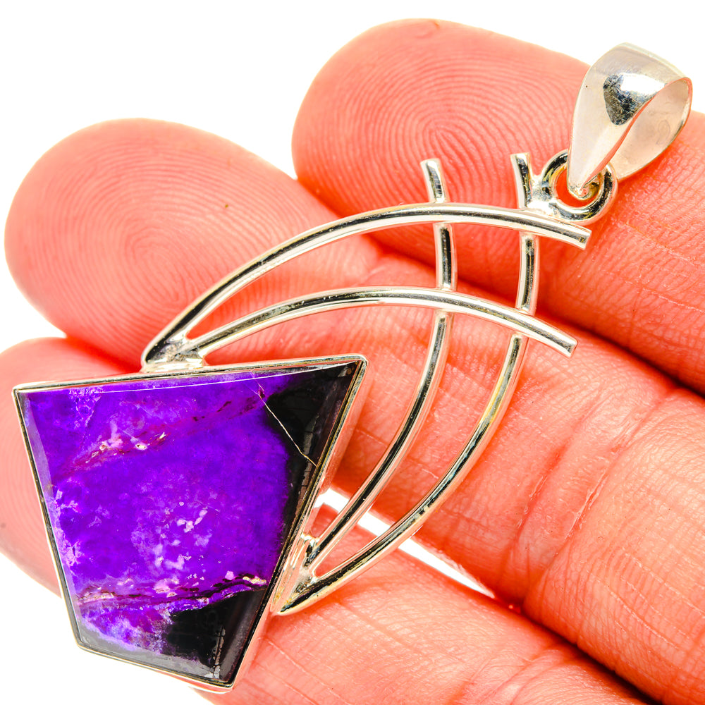Sugilite Pendants handcrafted by Anasilvercos - PD28108
