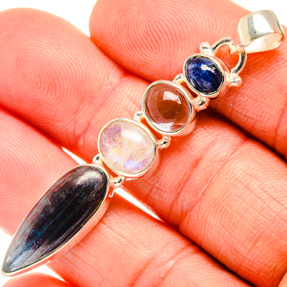Kyanite Pendants handcrafted by Anasilvercos - PD28111