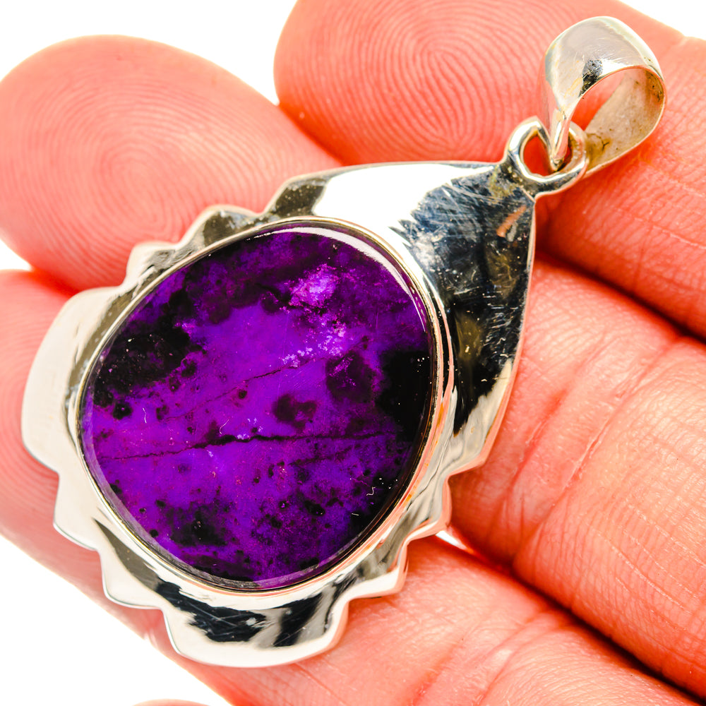 Sugilite Pendants handcrafted by Anasilvercos - PD28113