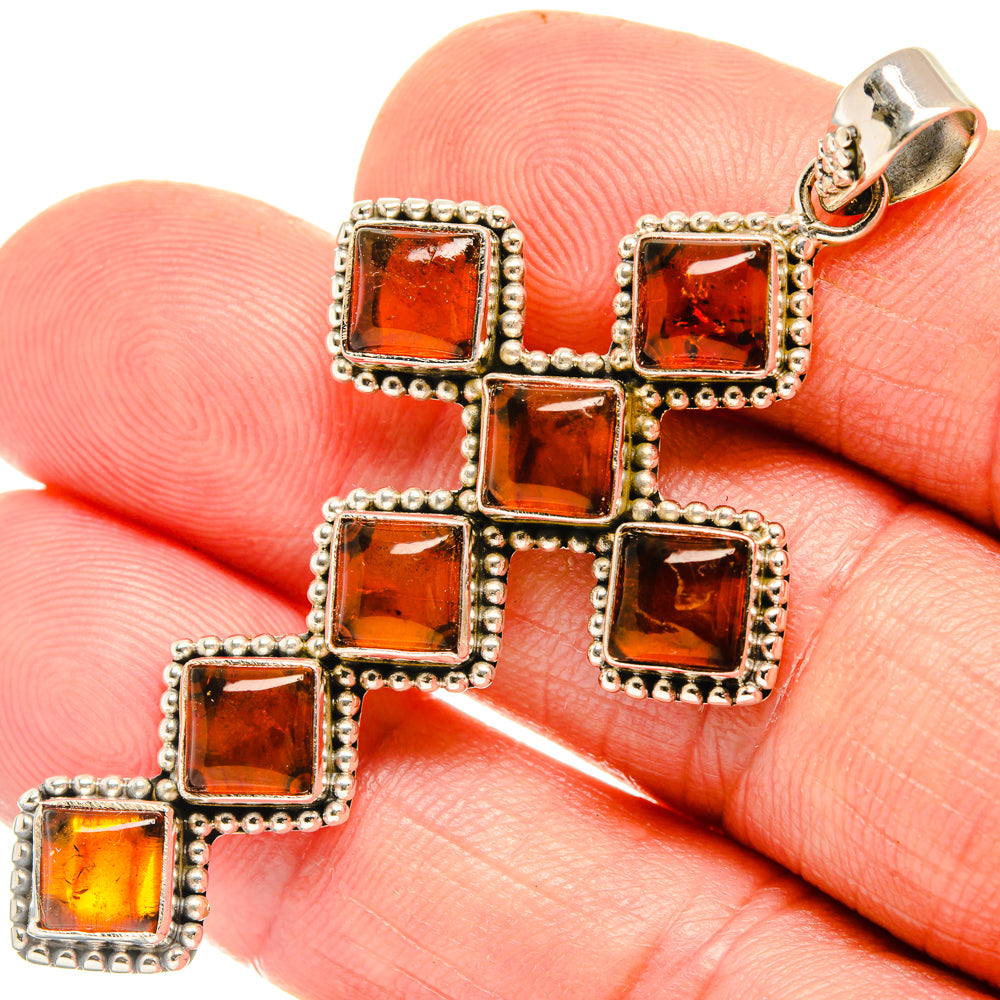 Baltic Amber Pendants handcrafted by Anasilvercos - PD28163