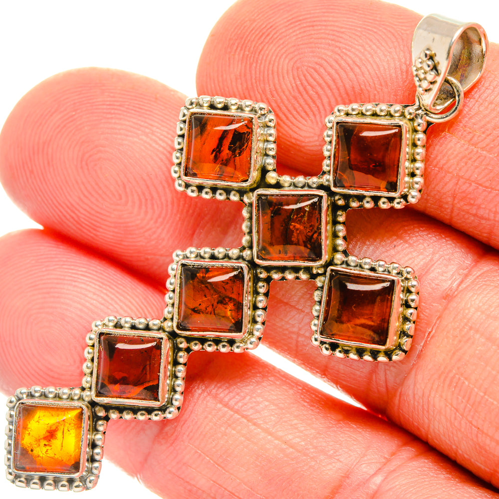 Baltic Amber Pendants handcrafted by Anasilvercos - PD28165